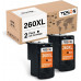 260XL black ink cartridges 2 pack